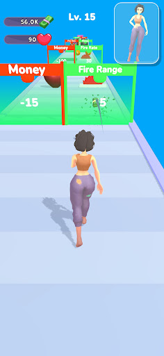 Android application Model Rush screenshort