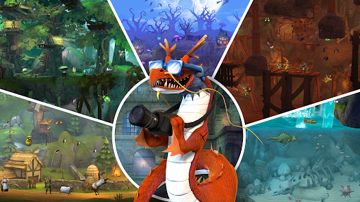 Hungry Dragon MOD APK v4.6 (Unlimited Money/Unlimited Gems) Gallery 5