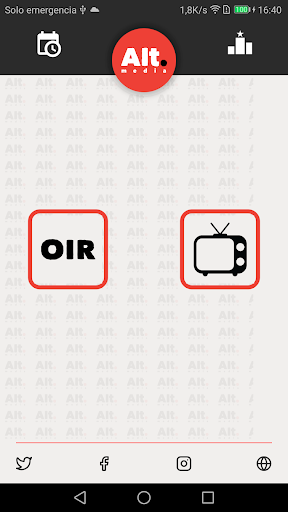 Android application AltRadio screenshort