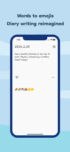 EmojiVerse: AI Emoji Journal Screen 2