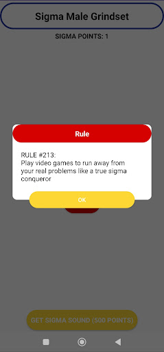 Android application Sigma Rules - Sigma Male Grind screenshort