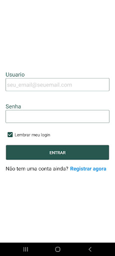Android application Invest Benefícios screenshort