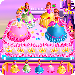 「Princesses Cake Cooking」圖示圖片
