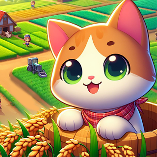 Meowaii Farm - Cute Cat Game apk