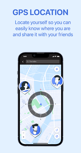Gps map navigation compass Screen 3