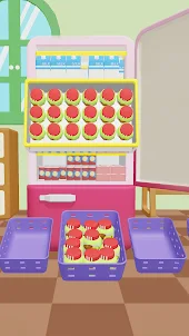 冷蔵庫収納ゲーム：お片付け・整理整頓ゲーム・食べ物ゲーム