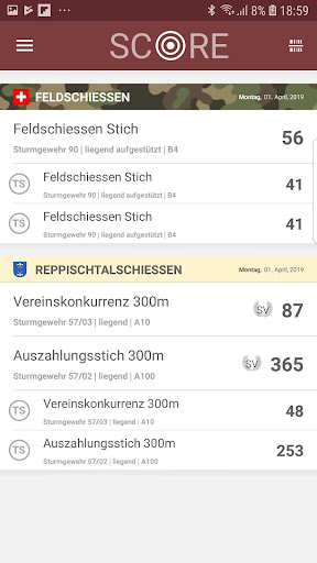 Android application Score by Polytronic screenshort