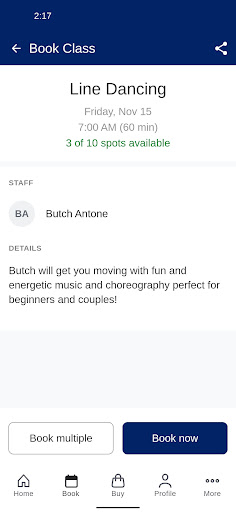 In Line Fitness Screenshot 3 - AppWisp.com