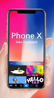 screenshot of Keyboard for Phone X