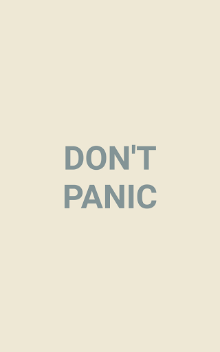DONT PANIC Screen 3