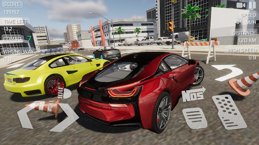 Android application BMW Highway Car Traffic Racer screenshort