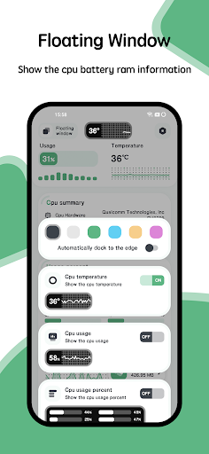 System Monitor Cpu Ram Battery - Tools - apps