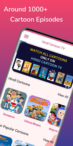 Android application Hindi Cartoon TV-Hindi Stories screenshort