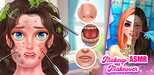 Android application ASMR Makeup Dress Up Game screenshort