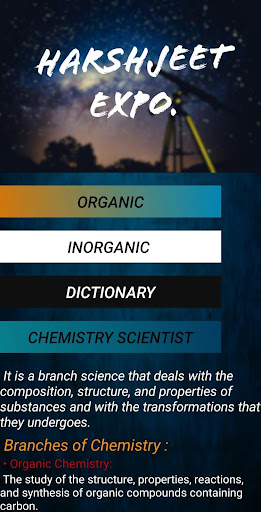 Chemistry e theories 0.22 screenshots 1
