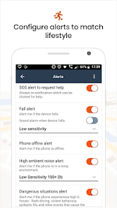 Captura de Pantalla 5 Senior Safety App, GPS & Falls android
