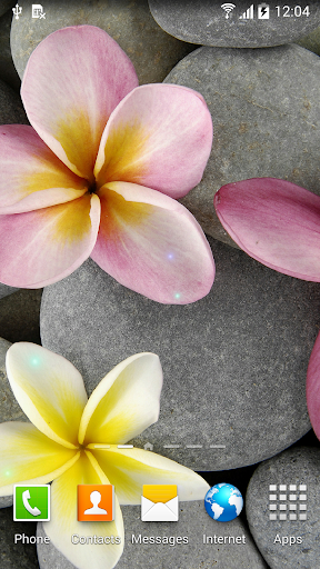 Android application Stones in Water Live Wallpaper screenshort