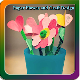 Paper Flower and Craft Design icon