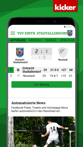 TSV Eintracht Stadtallendorf Screen 3