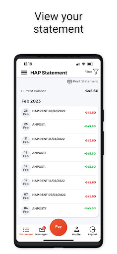 HAP App Screen 3
