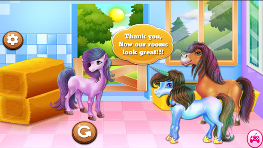 Pet house cleaning - Animals games