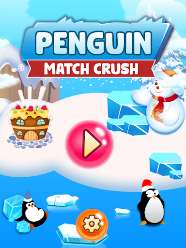 Android application Penguin Match Crush screenshort