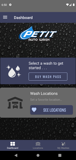 Petit Auto Wash Screen 2