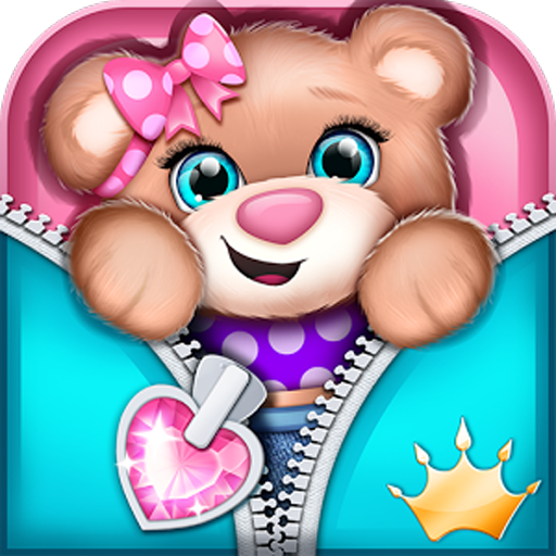 Teddy Bear Zipper Lock Screen logo