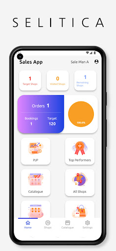 Android application Sellitica screenshort