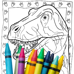 Dino Coloring: Dinosaur games 1.1.0 APK + Mod (Free purchase) for Android