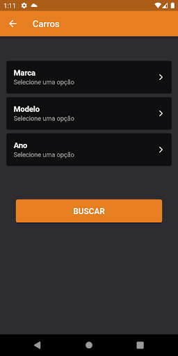 Fipe - Consulta Screen 2