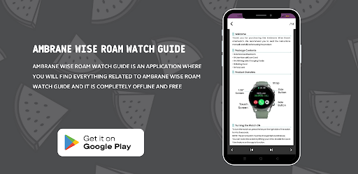 Ambrane Wise Roam Watch Guide Screen 3