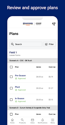 Richardson Pioneer CropWatch Screen 3
