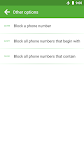 screenshot of Call & SMS Blocker - Blacklist