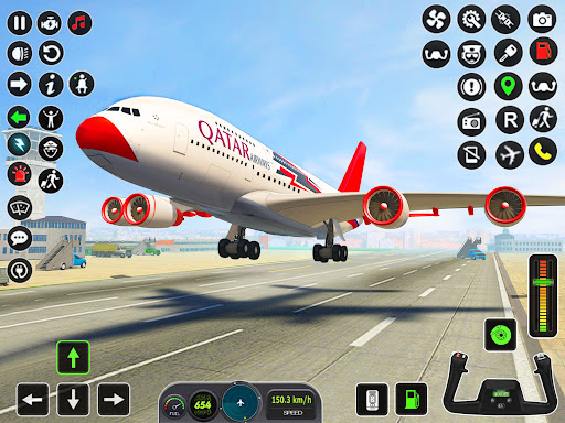 Flight Sim 3D Airplane Games