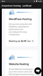 Dreamhost Hosting - unofficial