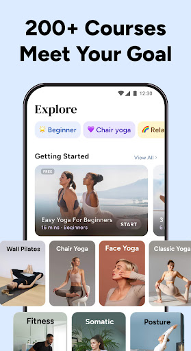 Screenshot of Yoga for Beginners Weight Loss