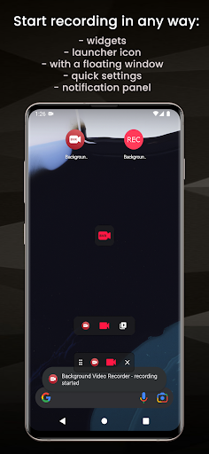 Background Video Recorder Screen 2