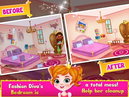 Cleaning games for Kids Girls Screenshot