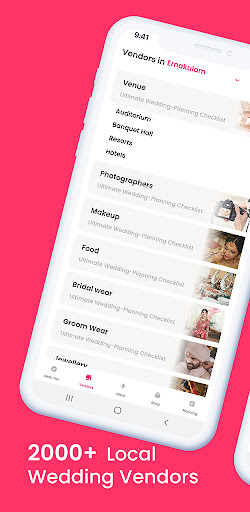 Planevent -Wedding planner Screen 2