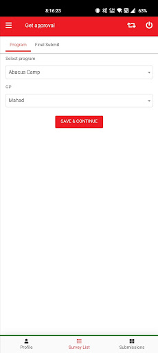 SynergySurvey Screen 3