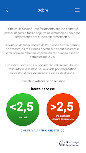 Android application BISS Suinos screenshort