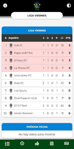 Android application TORNEOS CASINO TIGRE screenshort