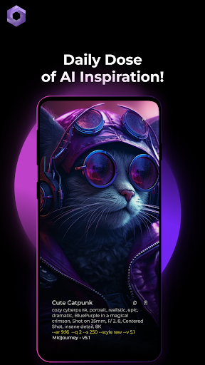 Android application Prompt Magic screenshort