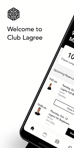 Android application Club Lagree screenshort