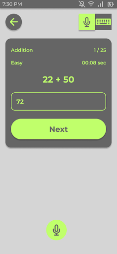 Android application Mind Game screenshort