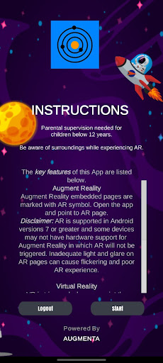 AppeAR Space Lab Screen 2