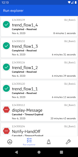 Process Automation Mobile Screen 2