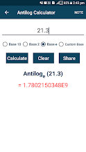 Log And Antilog Calculator Aplikasi Di Google Play