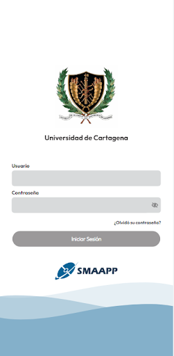 Android application UniCartagenaApp screenshort